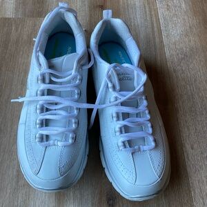 Skechers elite memory foam womens 7 white